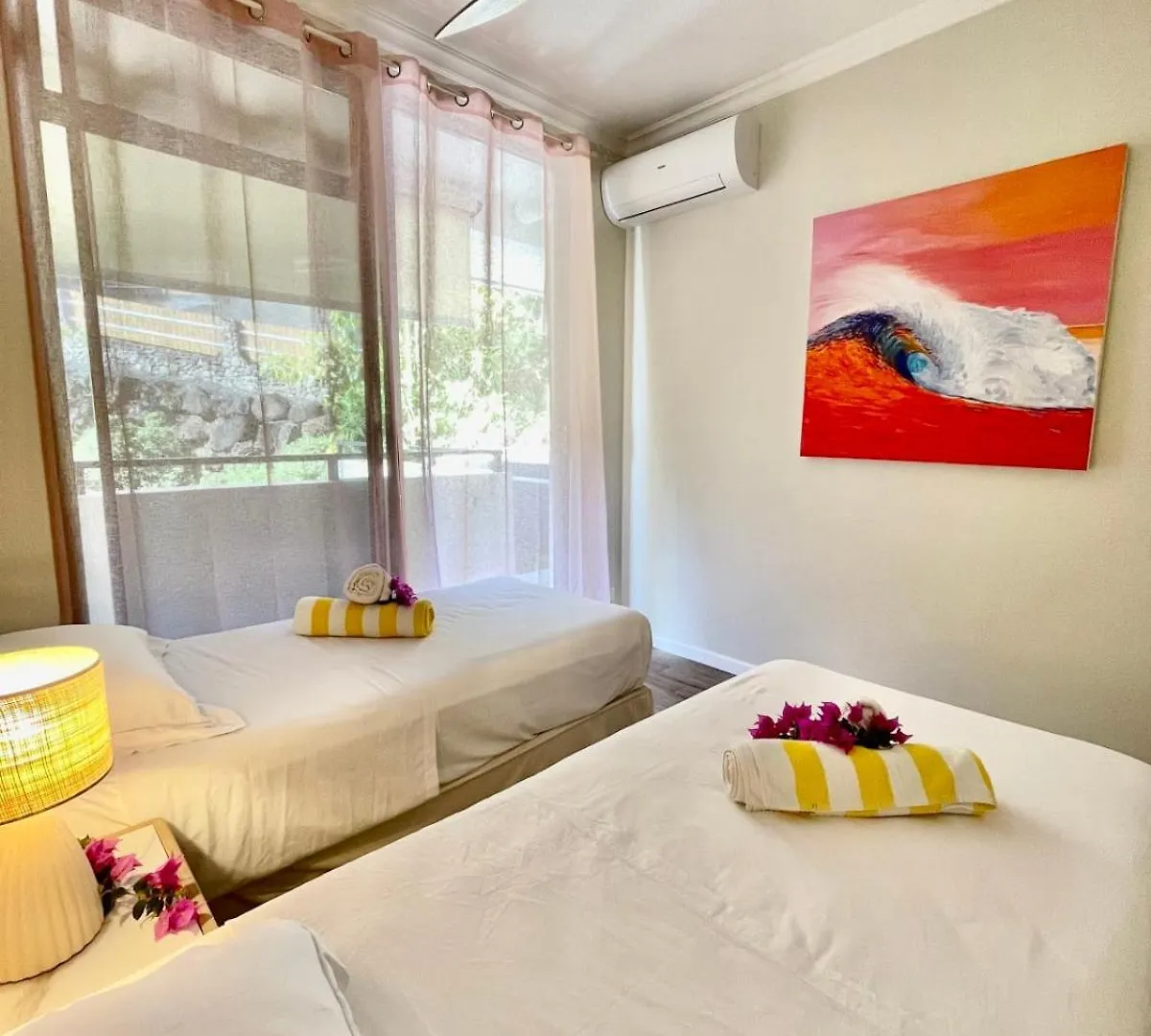 Holiday home Luxury Eden & Spa - Private Jacuzzi - Sunset Lagoon View - Pool - Wifi Punaauia  French Polynesia